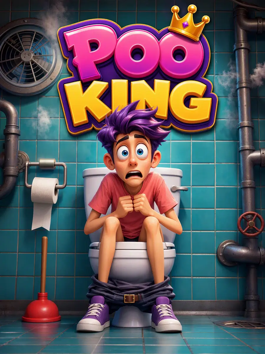 POO KING game cover